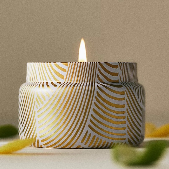 Anthropologie CAPRI BLUE VOLCANO CANDLE - Picture 1 of 2